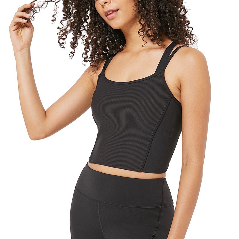 Customized Logo Top Quality Breathable Yoga Women Tank Top
